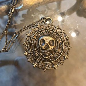 Pirates of the Caribbean Cursed Coin Necklace